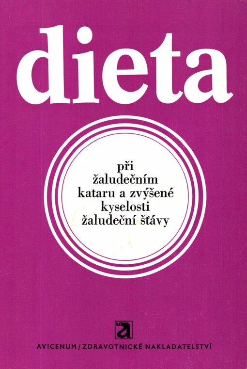 Dieta při žaludečním kataru a zvýšené kyselosti žaludeční šťávy