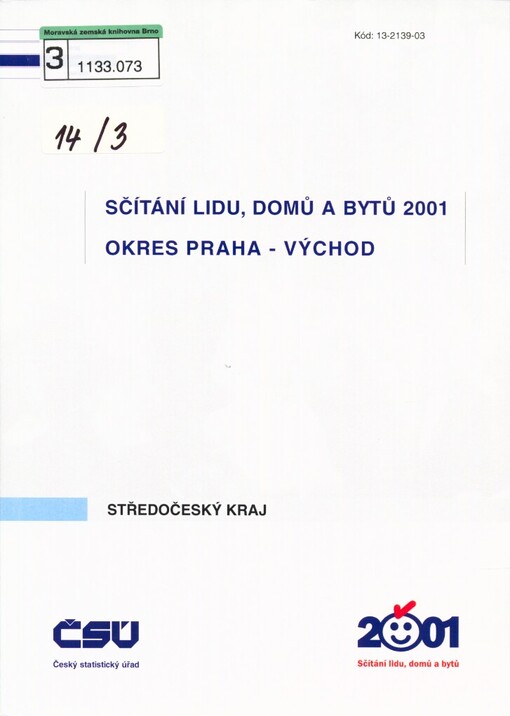 Sčítání lidu, domů a bytů 2001