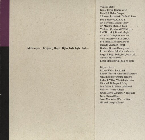 Bylo, byli, byla, byl--