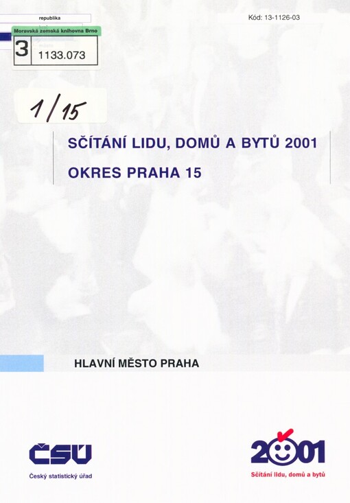 Sčítání lidu, domů a bytů 2001