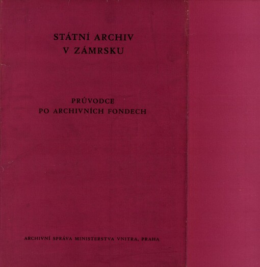 Průvodce po archivních fondech