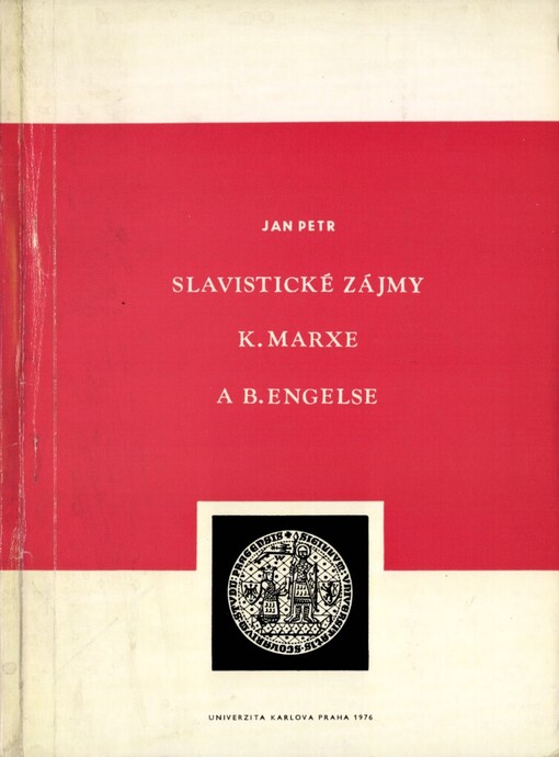 Slavistické zájmy K. Marxe a B. Engelse