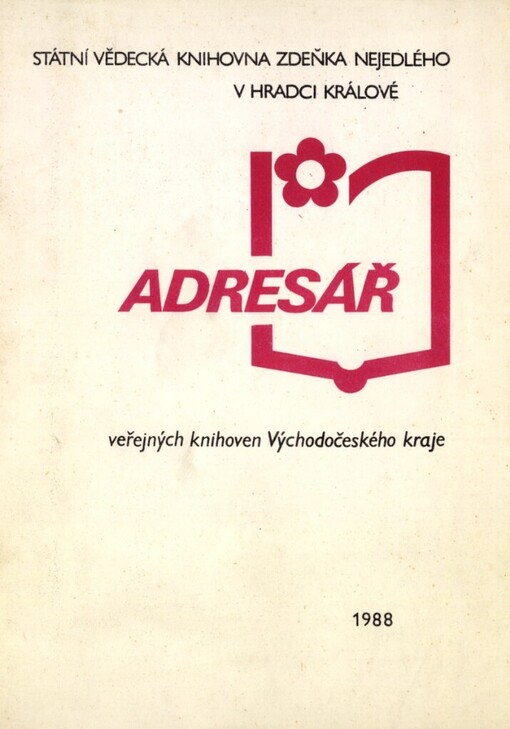 Adresář veřejných knihoven Východočeského kraje