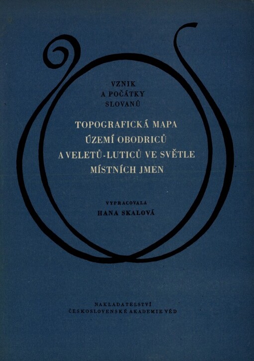 Topografická mapa území Obodriců a Veletů-Luticů ve světle místních jmen