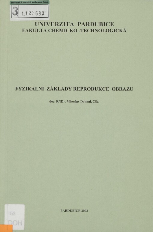 Fyzikální základy reprodukce obrazu