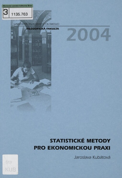 Statistické metody pro ekonomickou praxi
