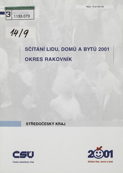 Sčítání lidu, domů a bytů 2001