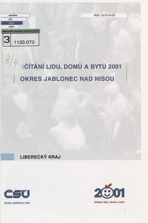 Sčítání lidu, domů a bytů 2001
