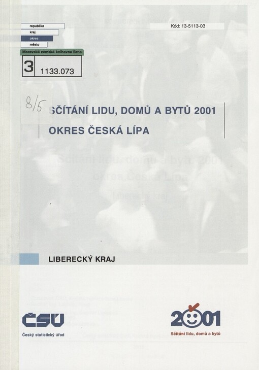 Sčítání lidu, domů a bytů 2001