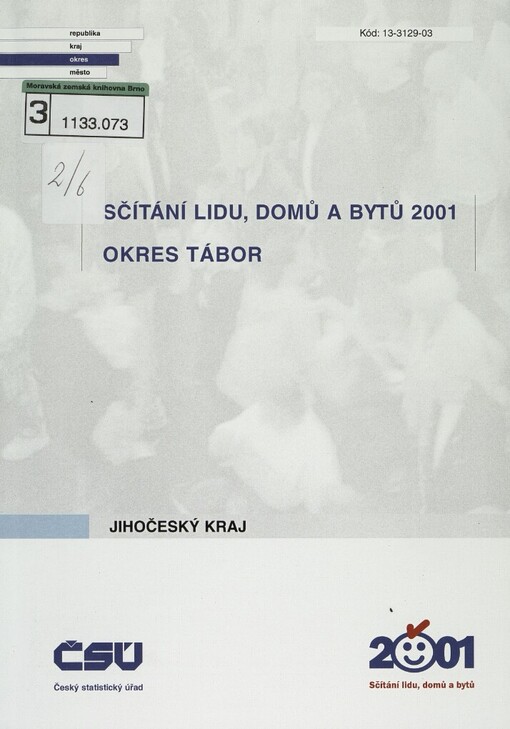 Sčítání lidu, domů a bytů 2001