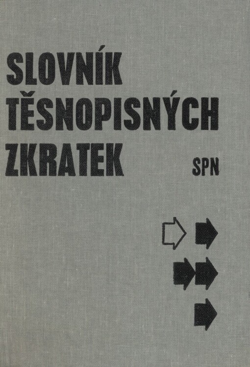 Slovník těsnopisných zkratek