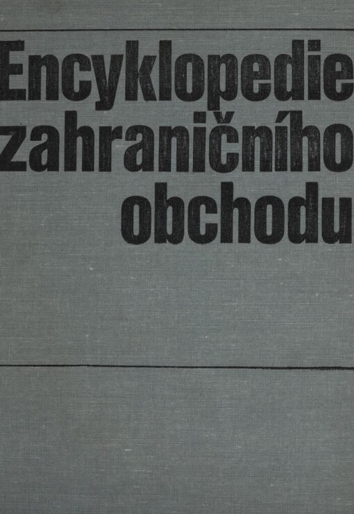 Encyklopedie zahraničního obchodu