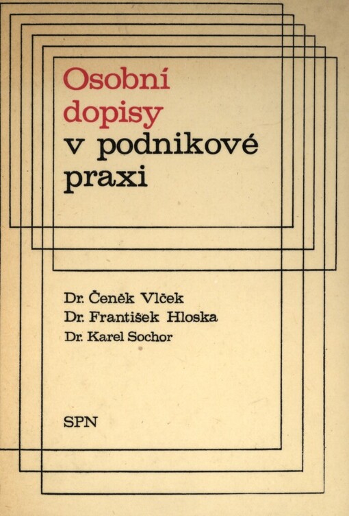 Osobní dopisy v podnikové praxi
