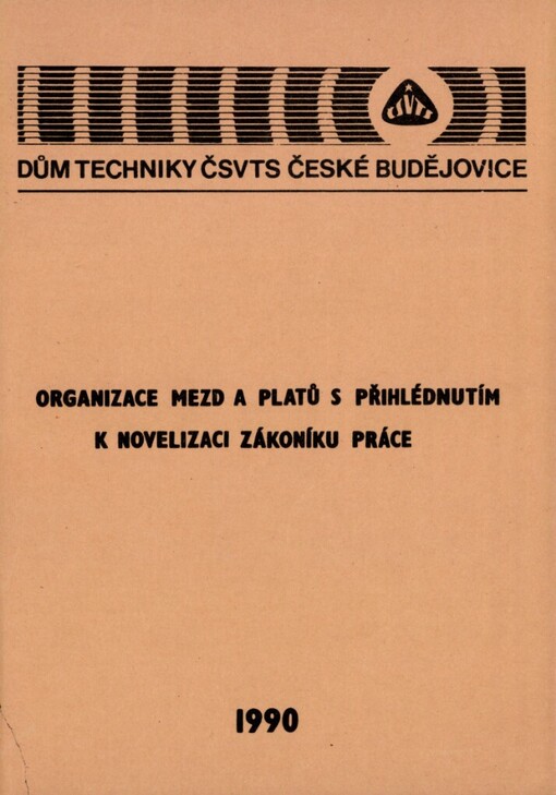 Organizace mezd a platů s přihlédnutím k novelizaci zákoníku práce