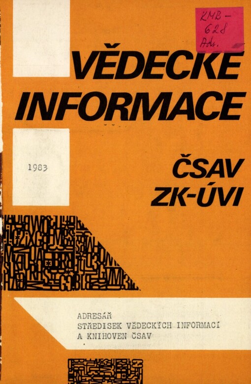 Adresář středisek vědeckých informací a knihoven ČSAV