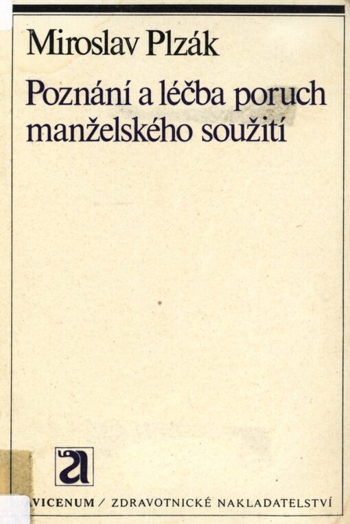 Poznání a léčba poruch manželského soužití
