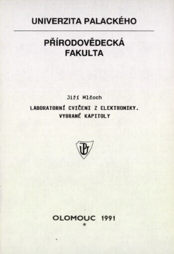 Laboratorní cvičení z elektroniky :vybrané kapitoly