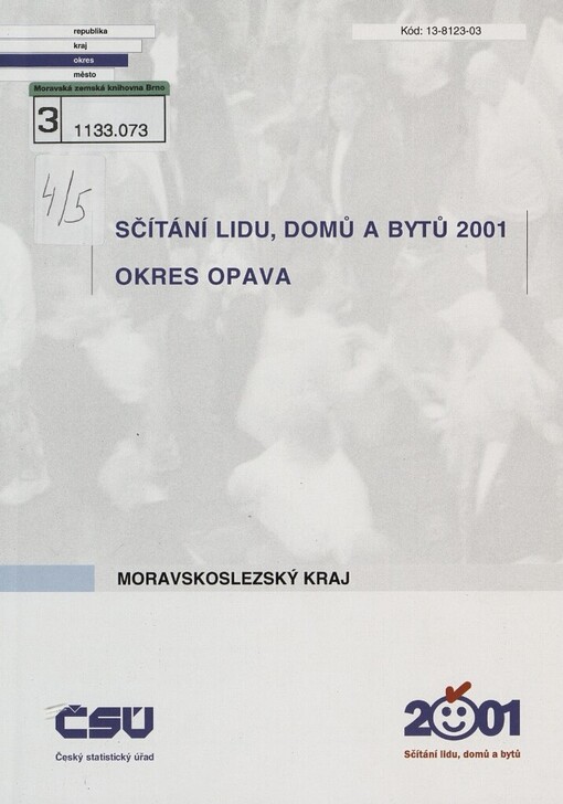 Sčítání lidu, domů a bytů 2001