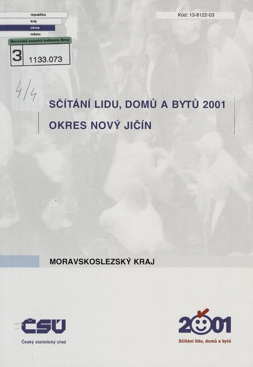 Sčítání lidu, domů a bytů 2001