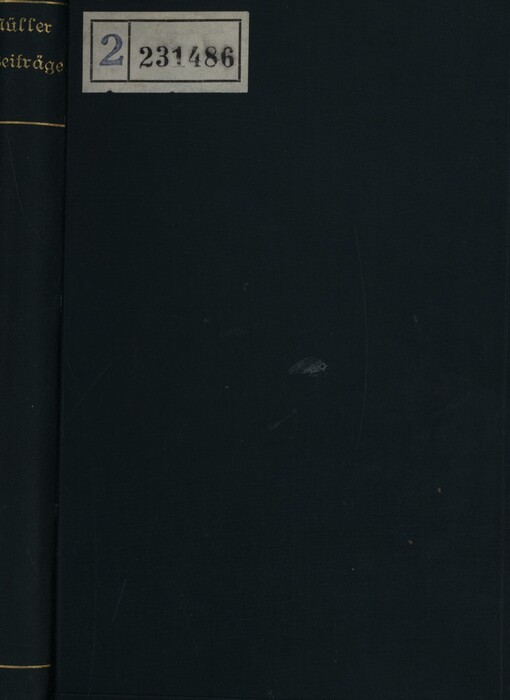 Beiträge zur Volkskunde der Deutschen in Mähren