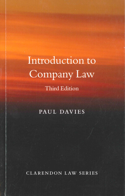 Introduction to company law