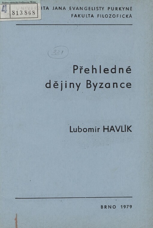 Přehledné dějiny Byzance