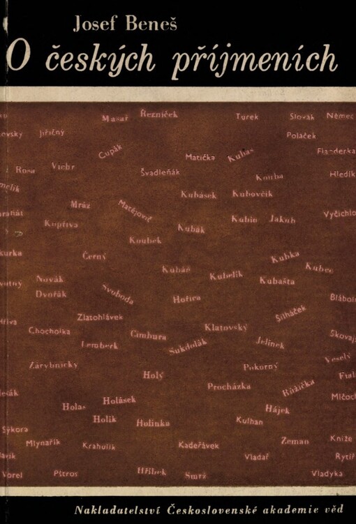 O českých příjmeních