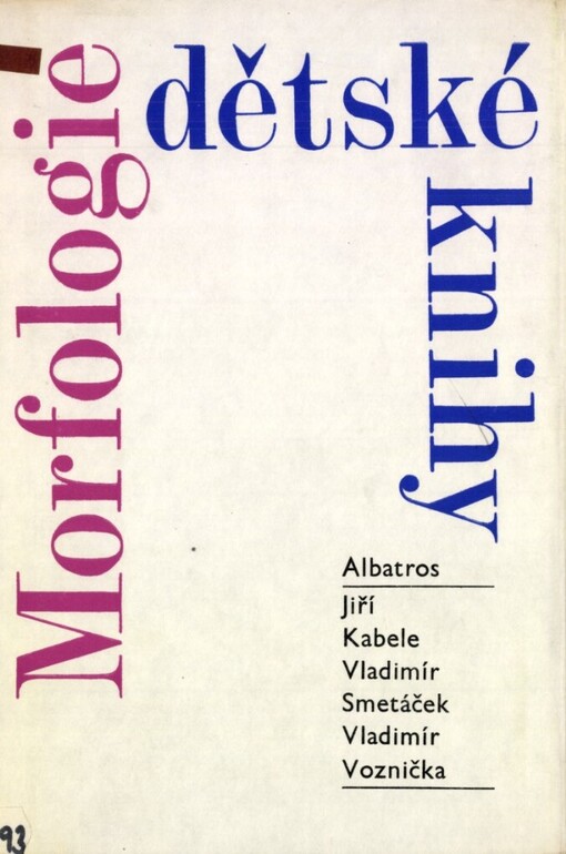 Morfologie dětské knihy