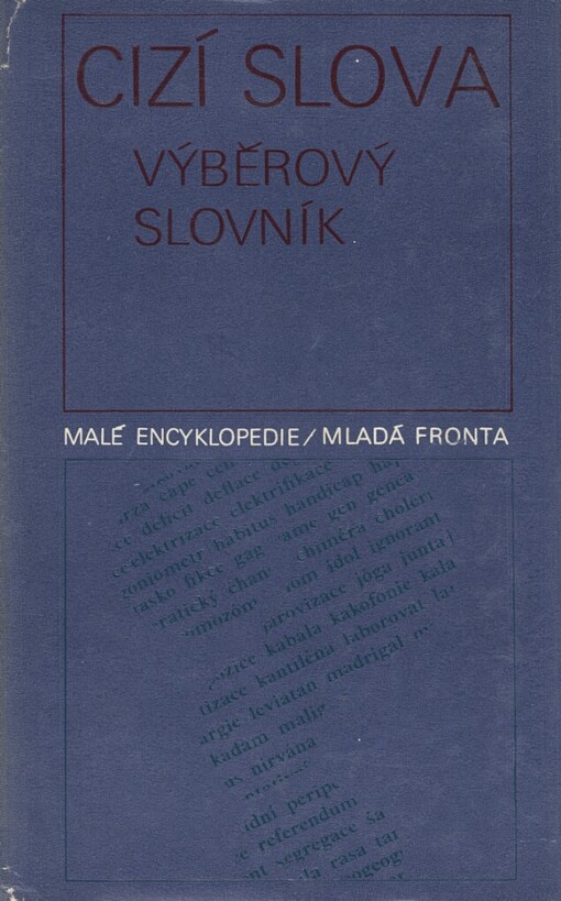 Cizí slova :výběrový slovník