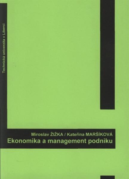 Ekonomika a management podniku