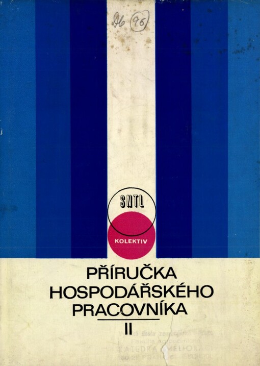 Příručka hospodářského pracovníka.II