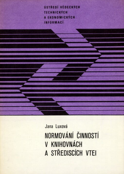 Normování činností v knihovnách a střediscích VTEI