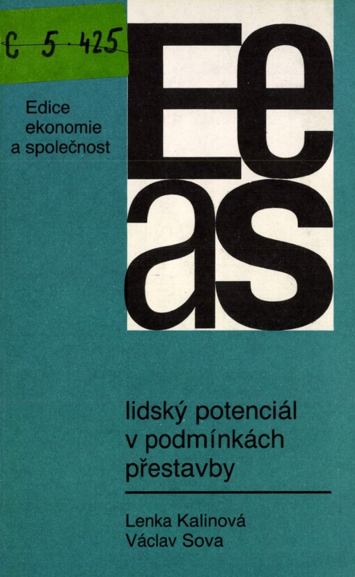 Lidský potenciál v podmínkách přestavby