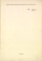 Leoš Janáček: Ostravsko k 30. výročí úmrtí : Sborník vzpomínek