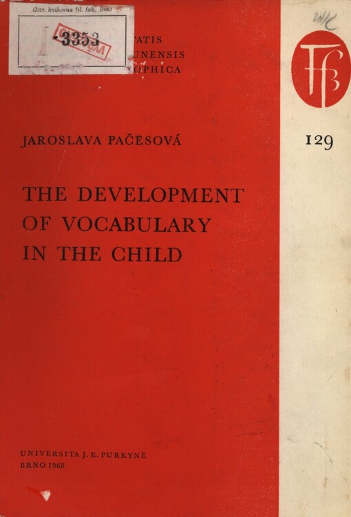 development of vocabulary in the child