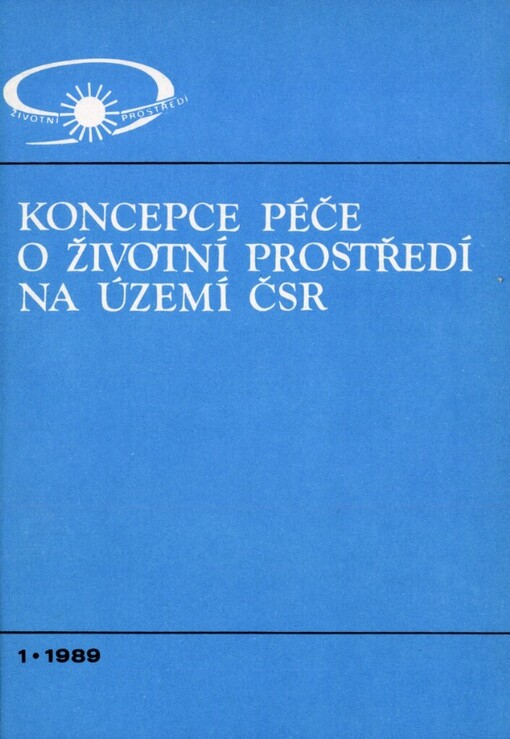 Koncepce péče o životní prostředí na území ČSR