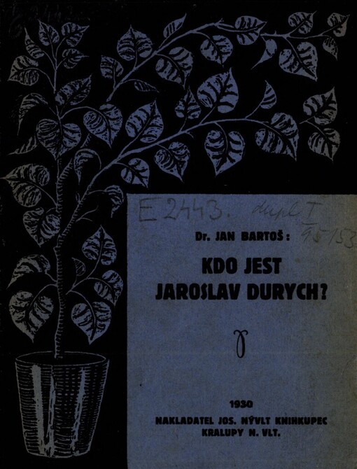 Kdo jest Jaroslav Durych?