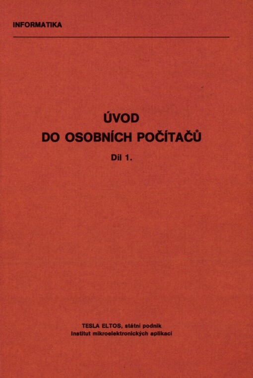 Úvod do osobních počítačů