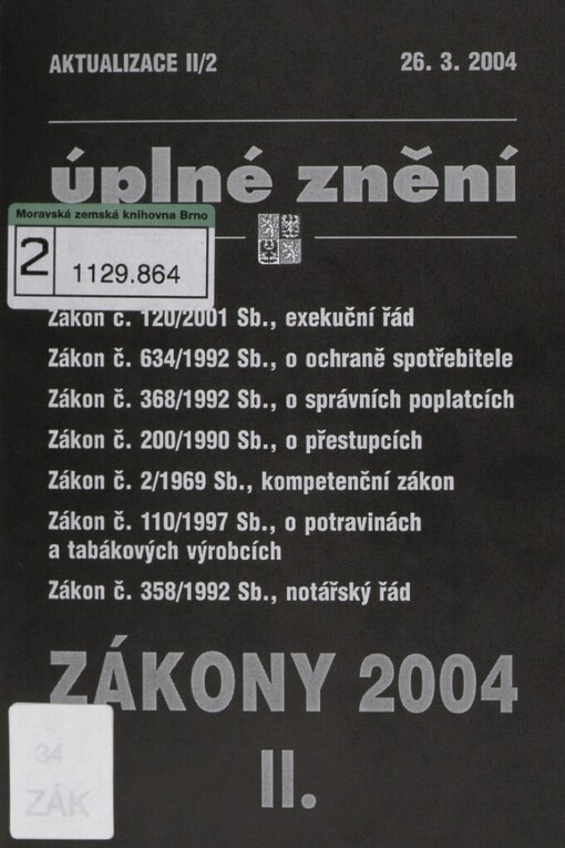 Zákony 2004
