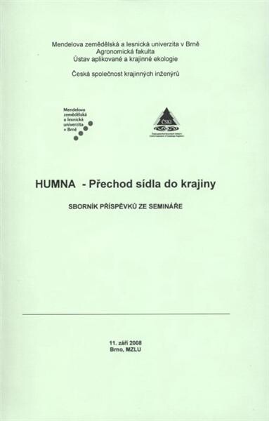Humna - Přechod sídla do krajiny; Sborník příspěvků ze semináře + CD
