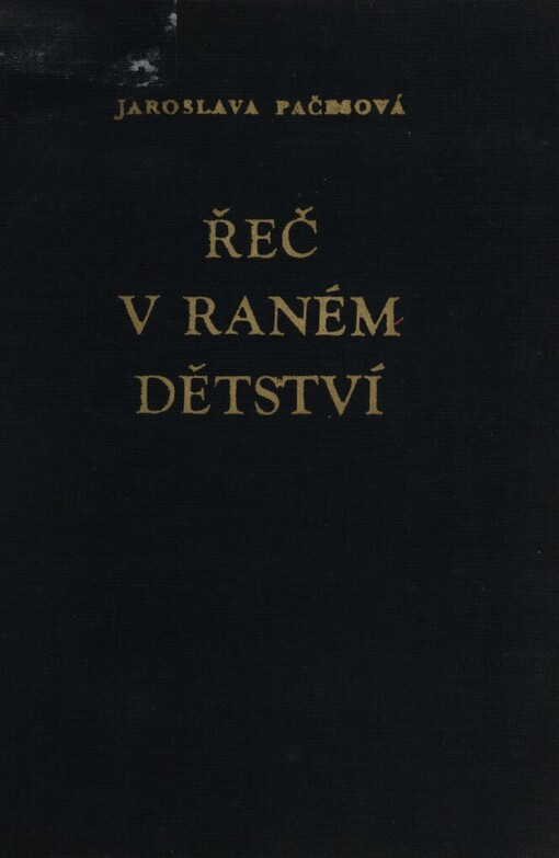 Řeč v raném dětství