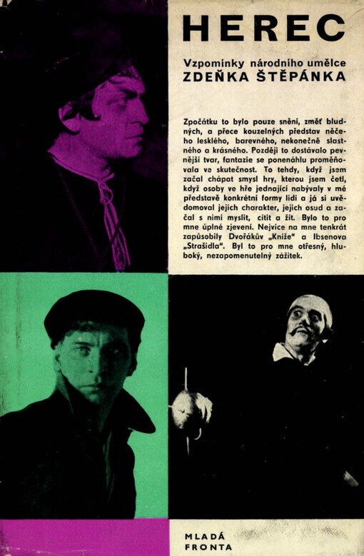 Herec: Vzpomínky nár. umělce Zdeňka Štěpánka