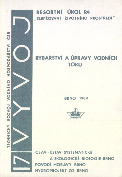 Rybářství a úpravy vodních toků