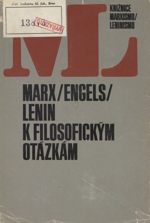 K filosofickým otázkám: [Sborník