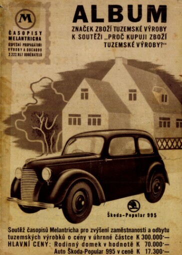 Album značek zboží tuzemské výroby k soutěži 
