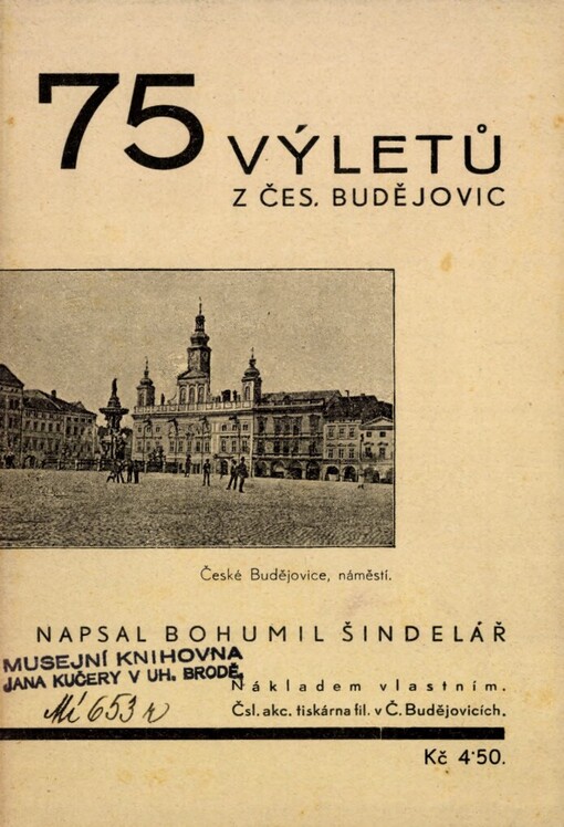 75 výletů z Čes. Budějovic