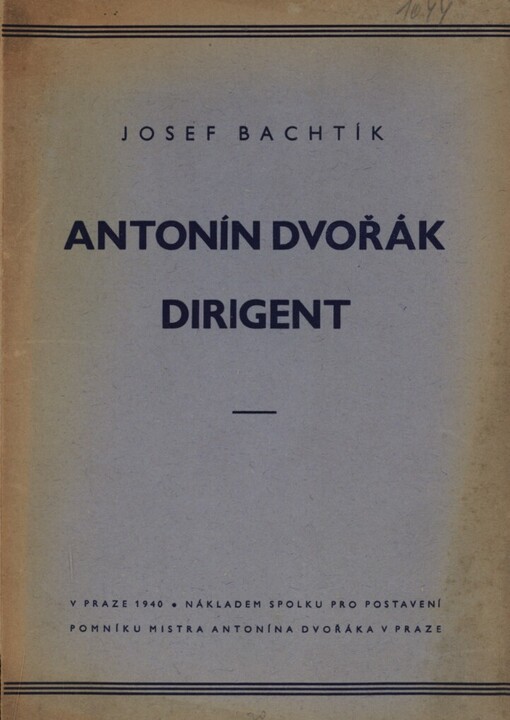 Antonín Dvořák dirigent