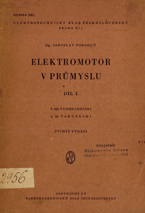 Elektromotor v průmyslu.Díl I.