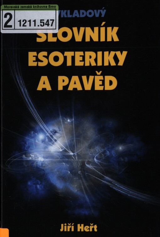 Výkladový slovník esoteriky a pavěd