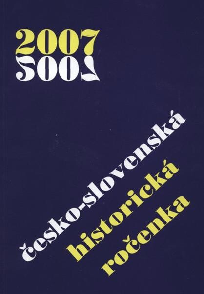 Česko-slovenská historická ročenka ...